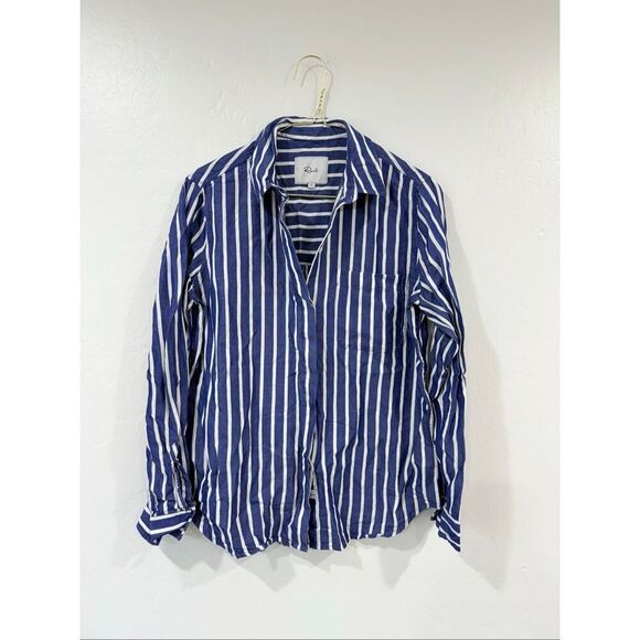 Rails Hayden Shirt in Auckland Stripe Small - Picture 2 of 6